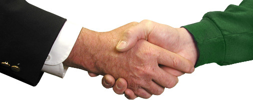 DiskEng Partnership Handshake